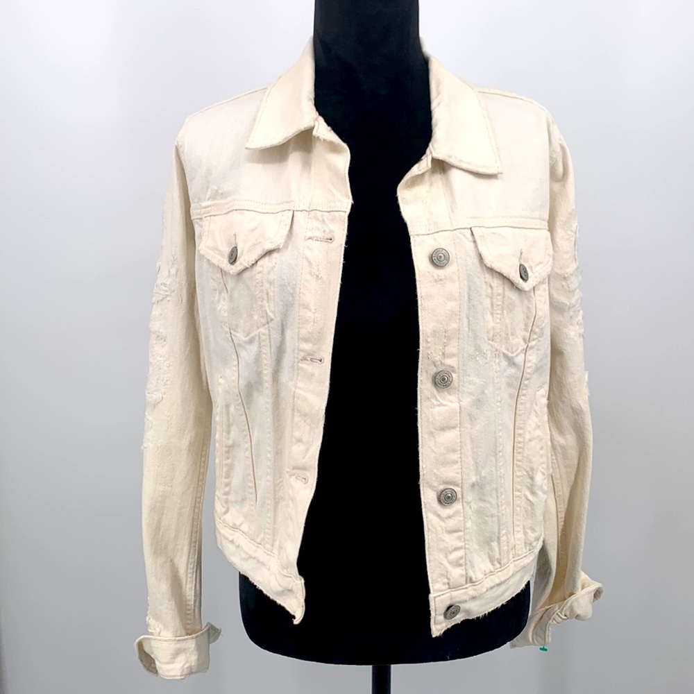 Ralph Lauren Denim & Supply Jacket denim white size medium